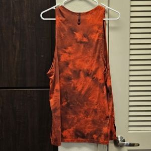 Medium Lululemon Red Tye Dye Tank